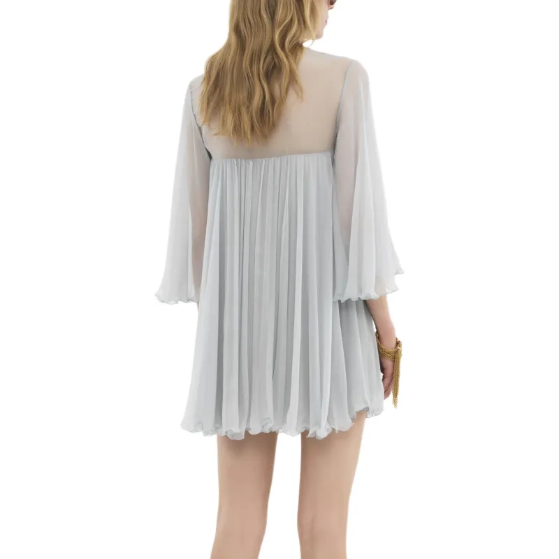 Chloé Pleated Mini Dress-3