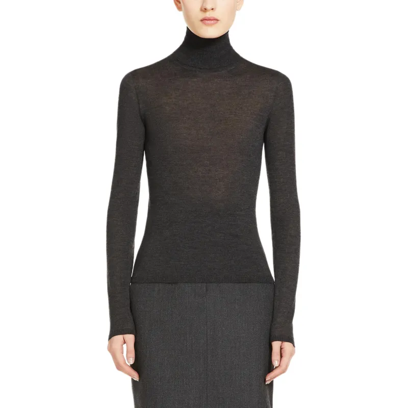 MaxMara Cashmere Sweater Women's Dark Gray-2