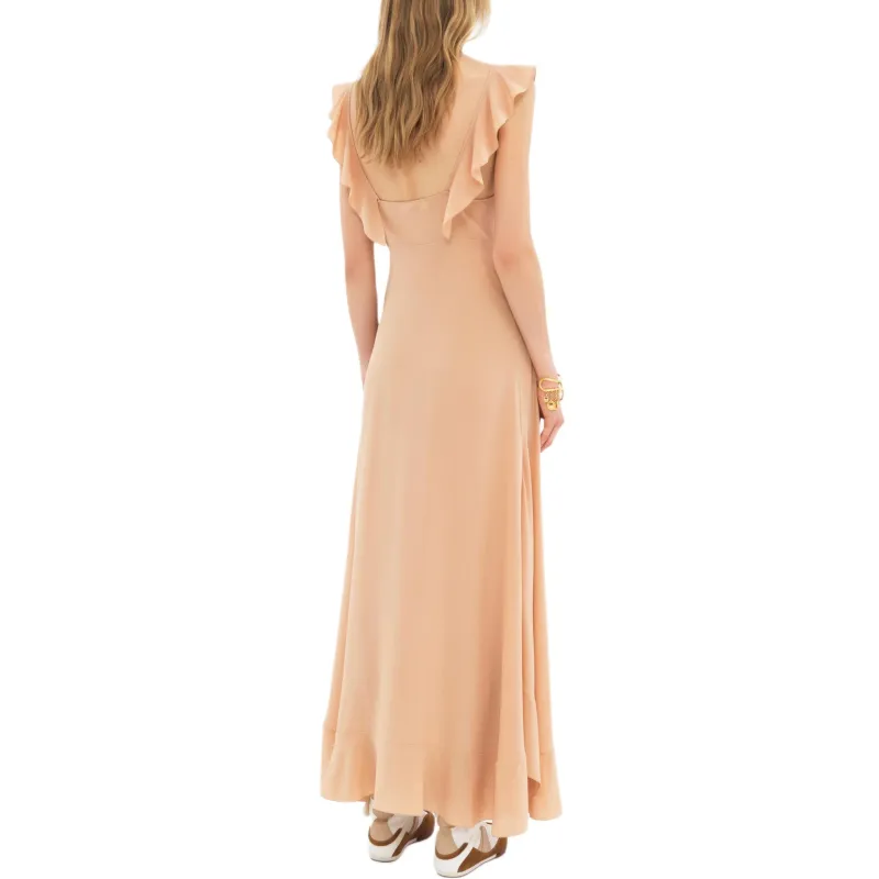 Chloé Crepe De Chine Maxi Dress-2