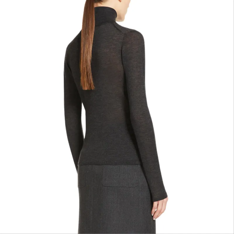 MaxMara Cashmere Sweater Women's Dark Gray-3