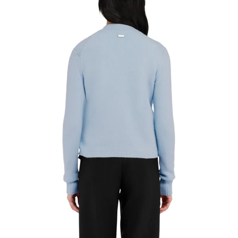 FERRAGAMO FW24 Cashmere Sweater Women's Light Blue-3