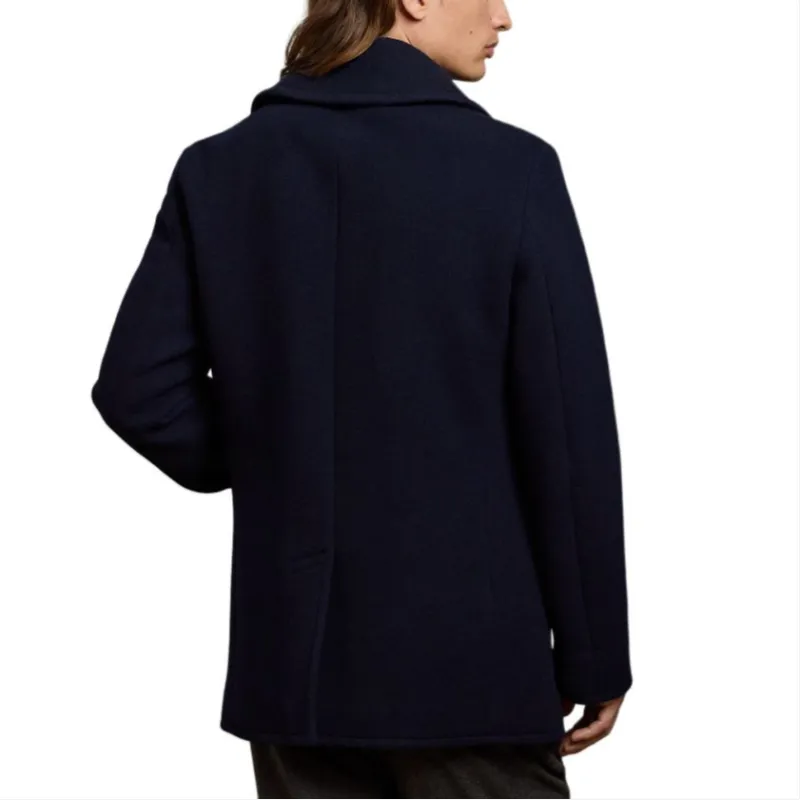 Ralph Lauren Purple Label FW24 Coats Men's Marine Blue-3