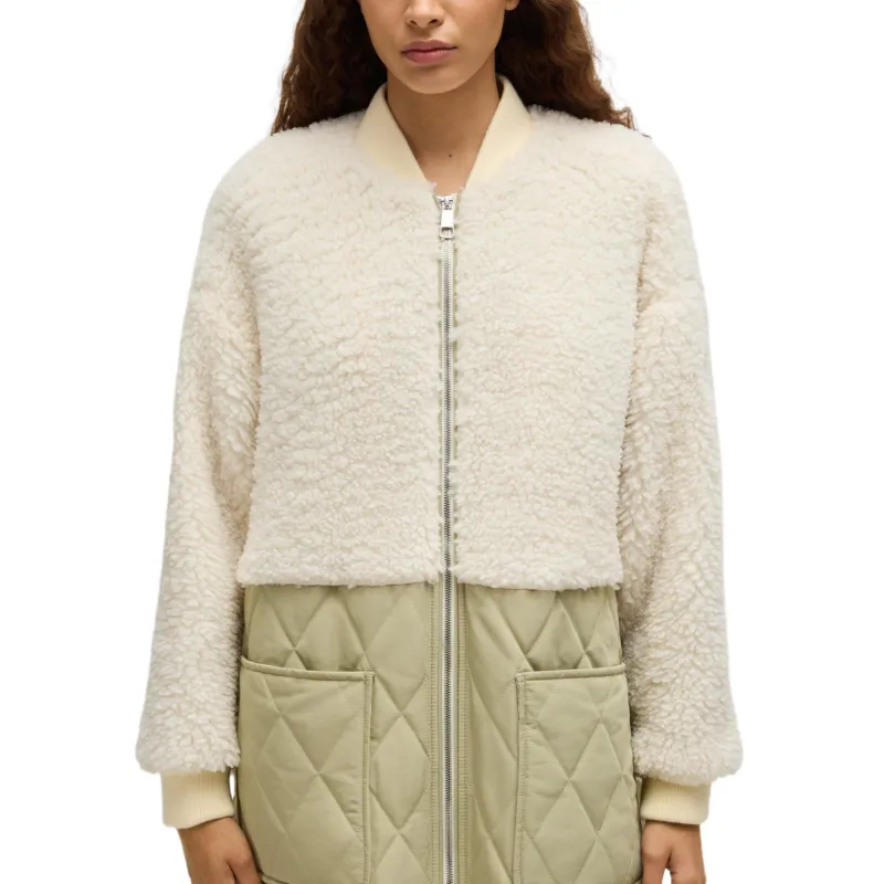 HUGO BOSS SS25 Puffer Jacket Women's Light Beige-5