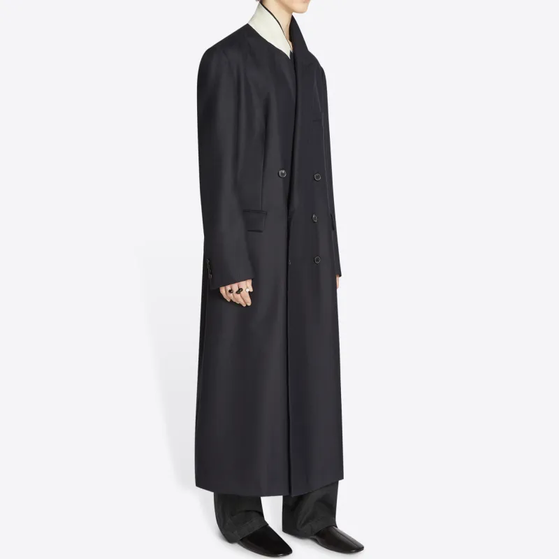 DRIES VAN NOTEN FW24 Coats Men's Marine Blue-3