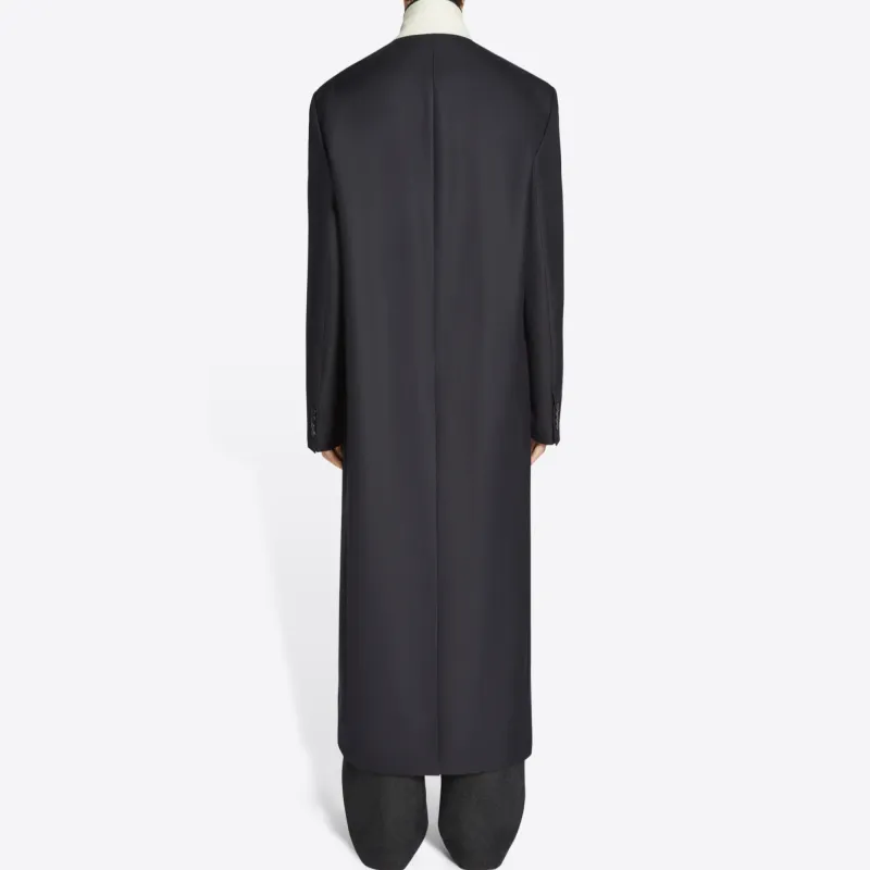 DRIES VAN NOTEN FW24 Coats Men's Marine Blue-2