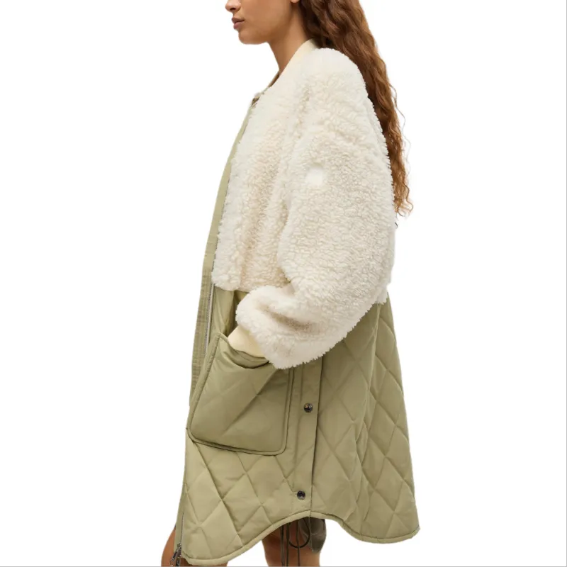 HUGO BOSS SS25 Puffer Jacket Women's Light Beige-4