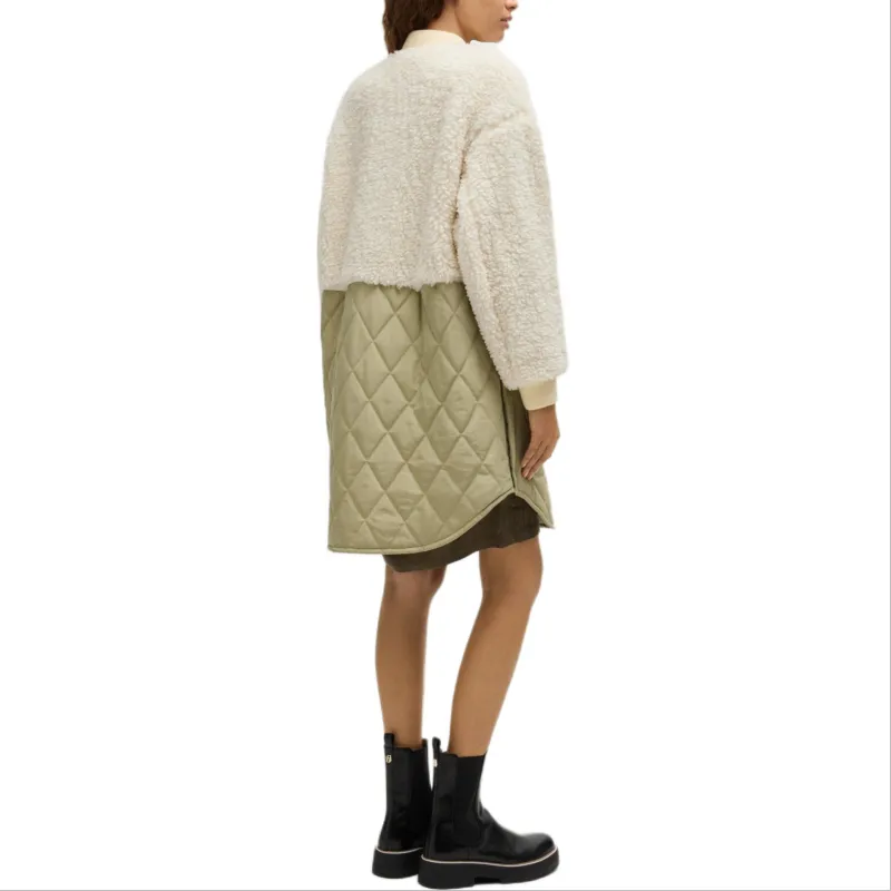 HUGO BOSS SS25 Puffer Jacket Women's Light Beige-3