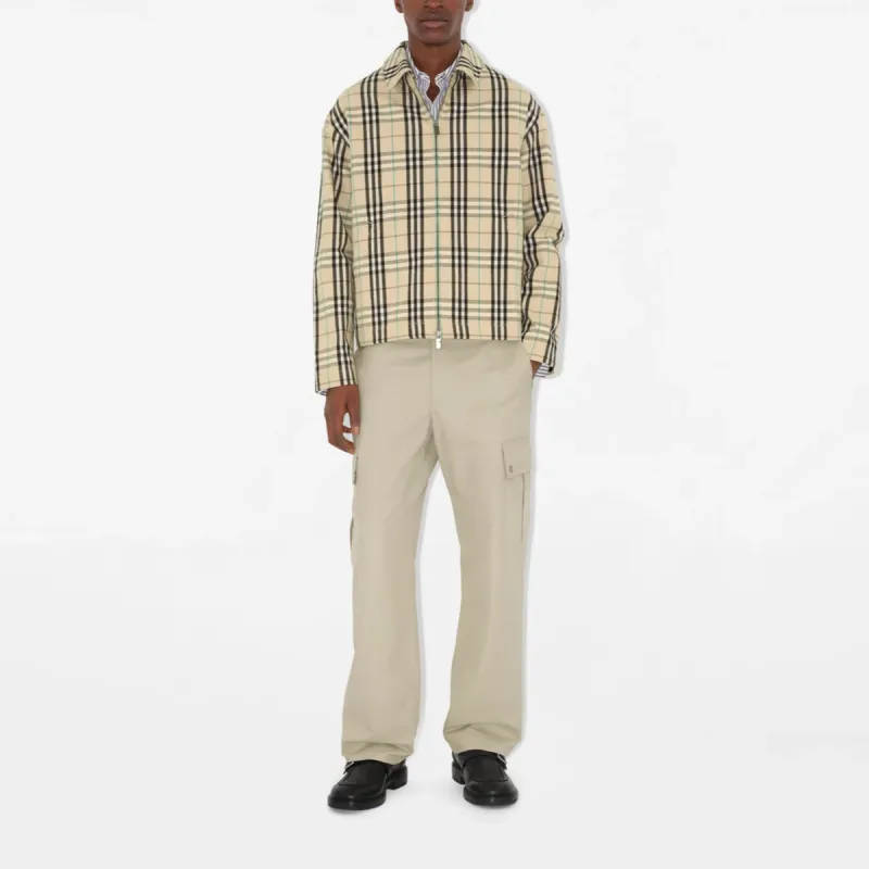 Burberry Check Harrington Jacket-1
