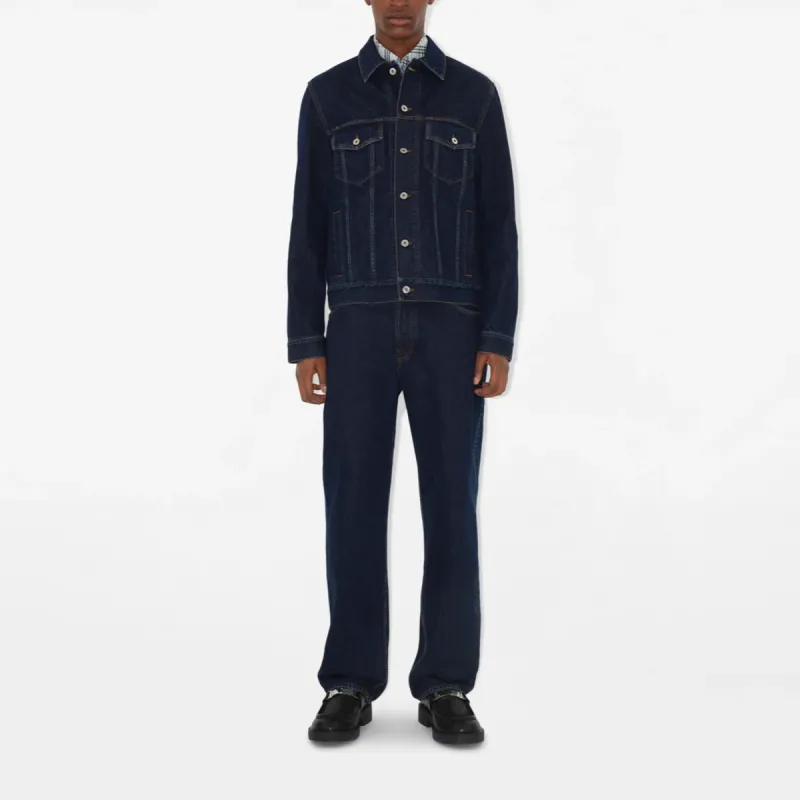 Burberry Button Up Denim Jacket-1