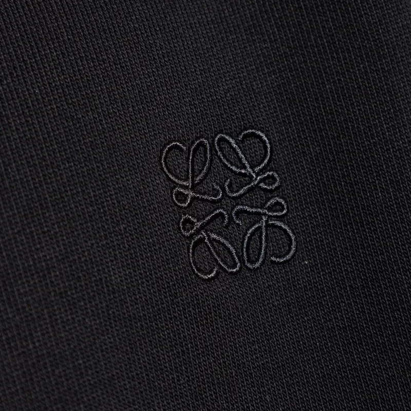 LOEWE Anagram embroidered Hoodie-4