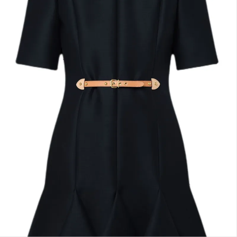 Lv Godet Skater Dress-3