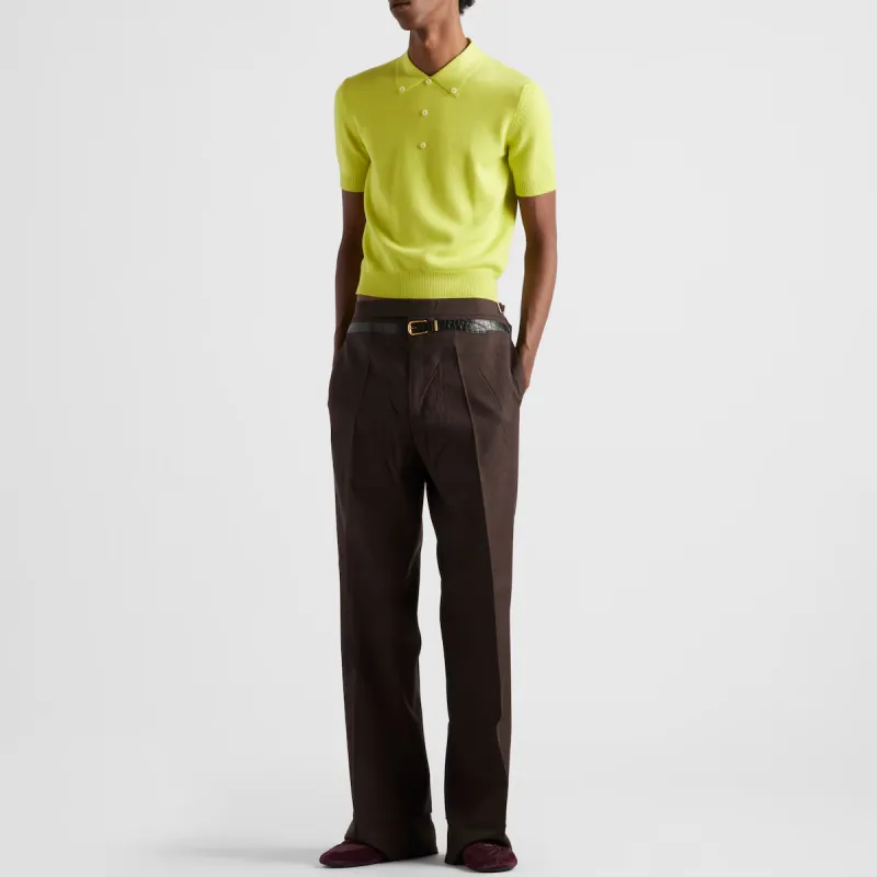 PRADA Belted Trousers-1