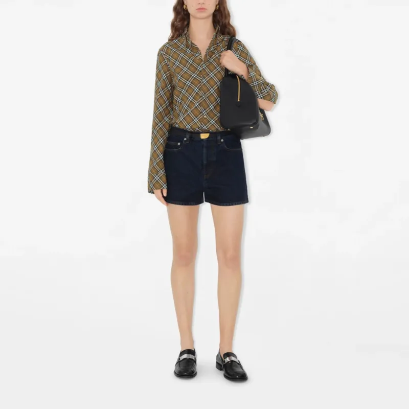Burberry SS25 Denim Shorts Women's Indigo-1