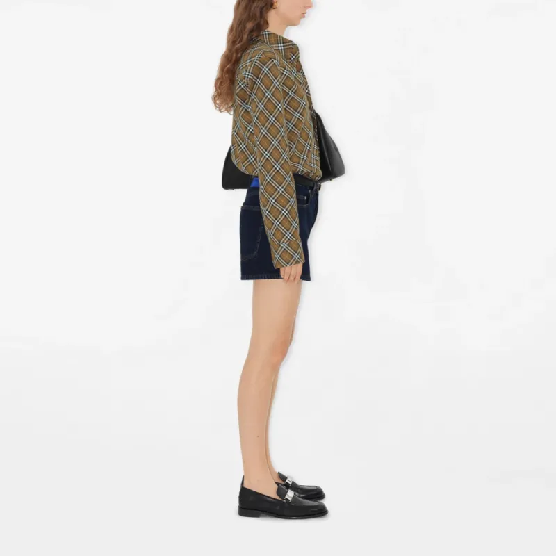 Burberry SS25 Denim Shorts Women's Indigo-3