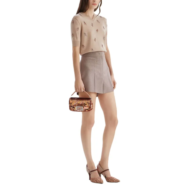 FENDI FF pattern Shorts-2