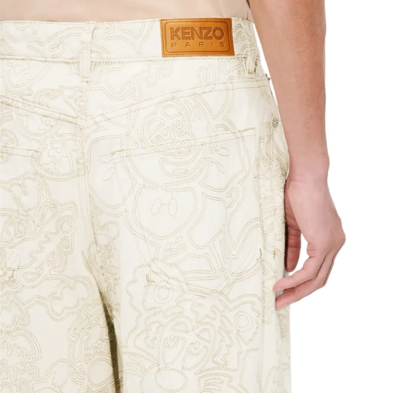 KENZO X Baggy Fit Jeans-6