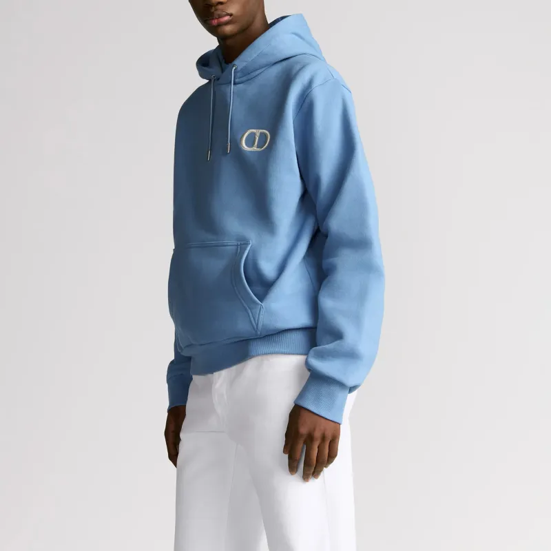 DIOR SS25 Sweatshirt Men's Blue-4
