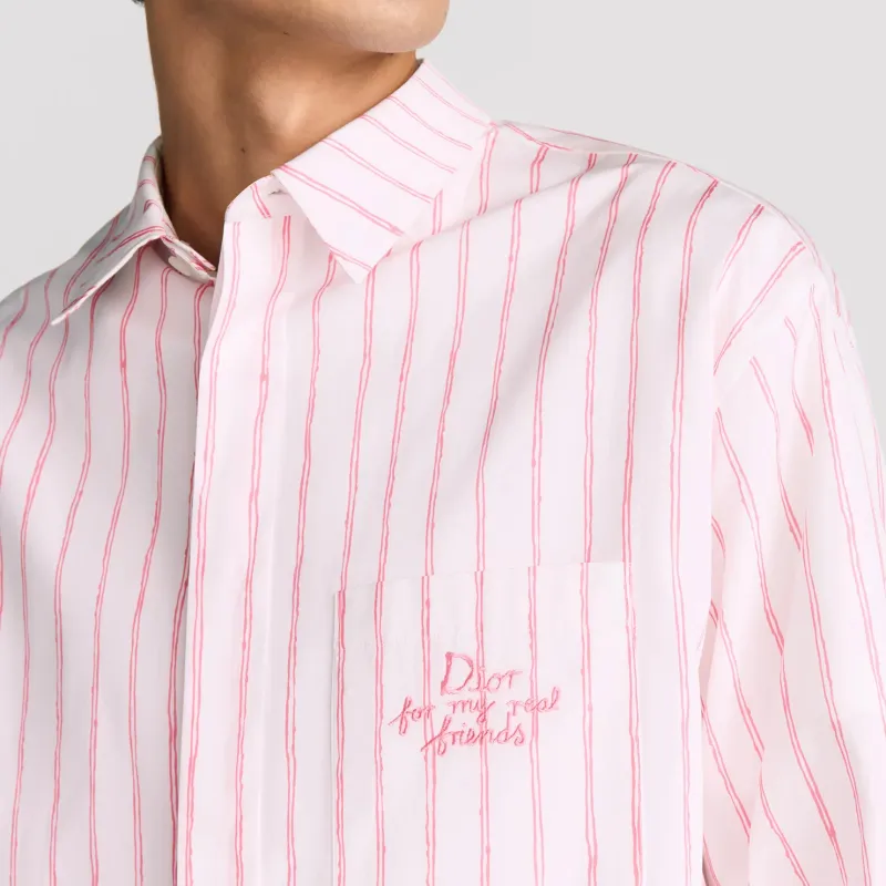 DIOR Shirts Men Pink-5