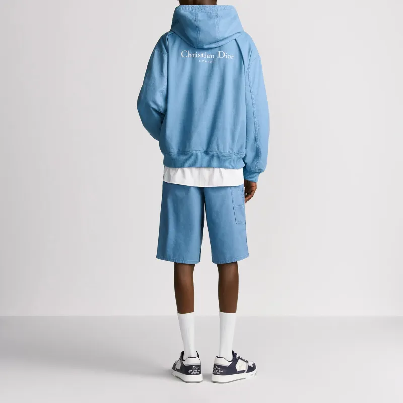 DIOR SS25 Sweatshirt Men's Blue-3