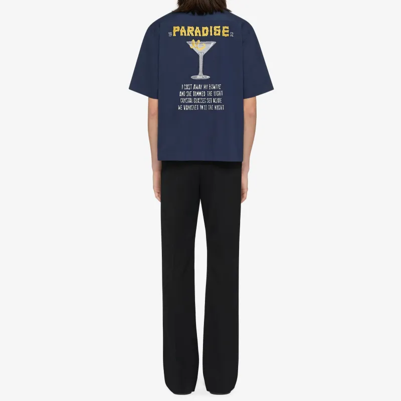 Givenchy SS25 Shirt Men's Marine Blue-3