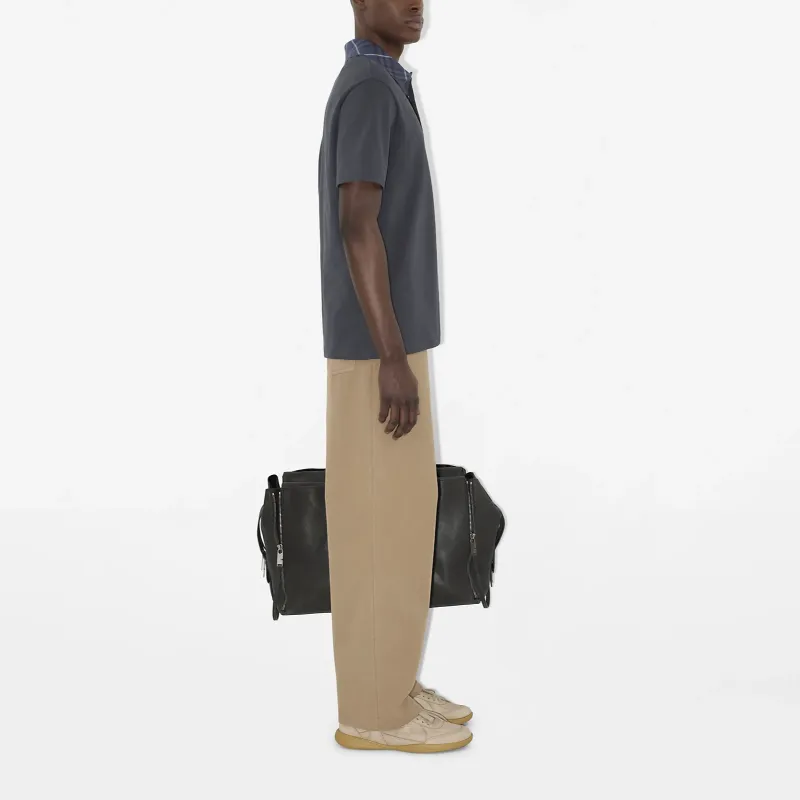 Burberry Check Collar Polo Shirt-6