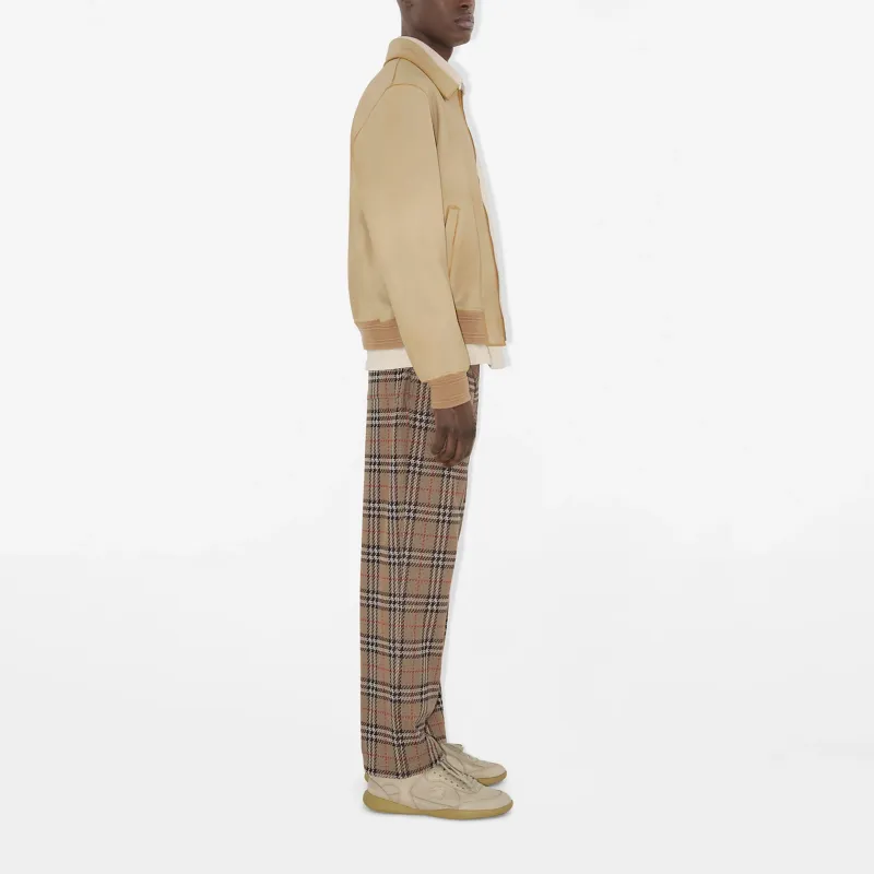 Burberry SS25 Casual Pants Men's Nut Color-3