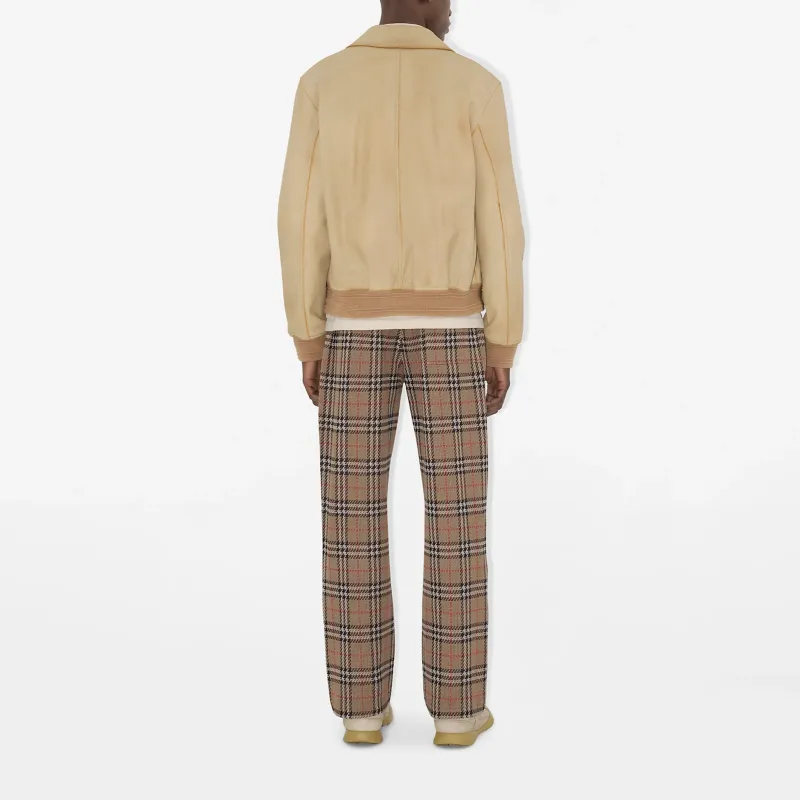 Burberry SS25 Casual Pants Men's Nut Color-2