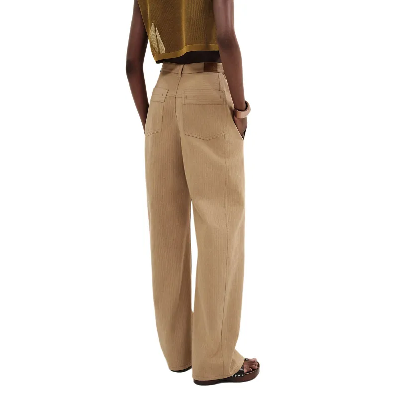 HERMES Jeans Women's Beige-1
