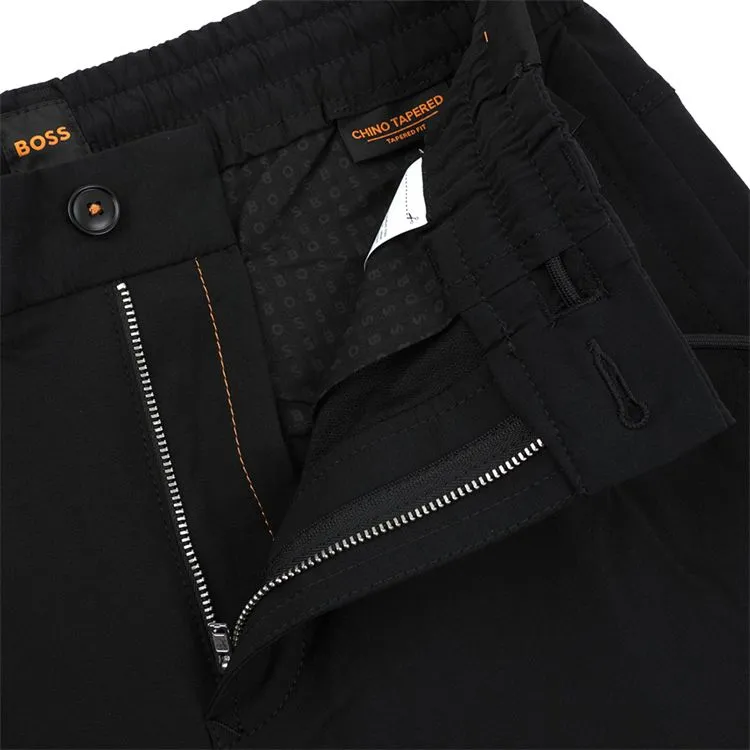 HUGO BOSS FW24 Casual Pants Men's Black-8