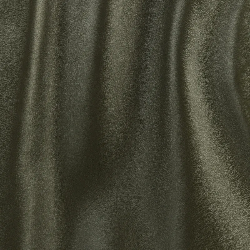 Bottega Veneta SS25 Leather Jacket Men's Dark Green-4