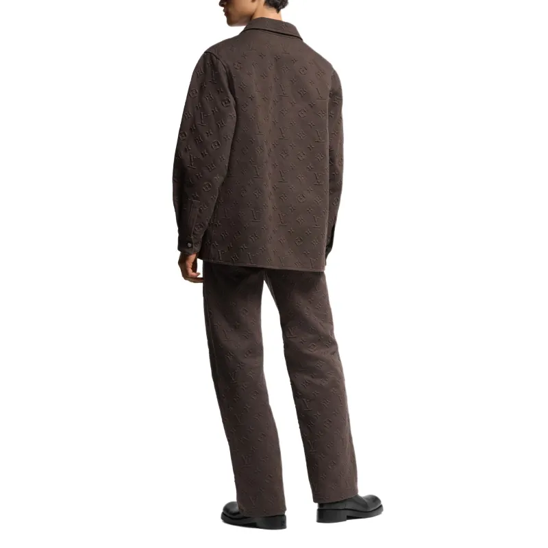 LOUIS VUITTON Monogram Embossed Skate Pants-2