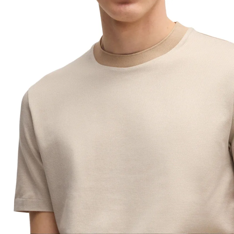 HUGO BOSS Micro pattern T shirt-4