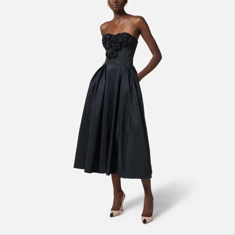 Elisabetta Franchi Floral appliqué Dress-1
