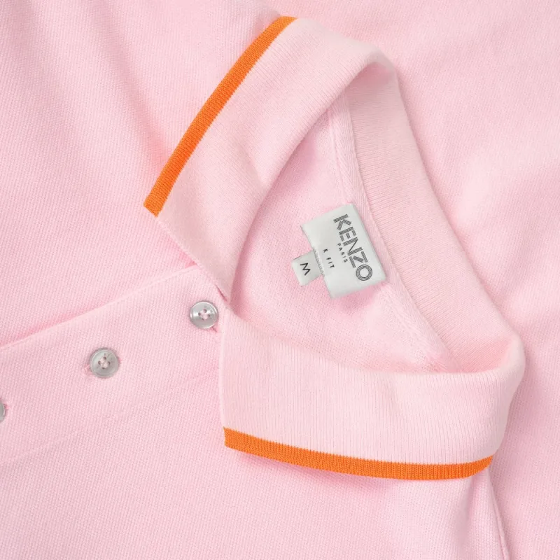 KENZO Polo Shirts Men Pink-2