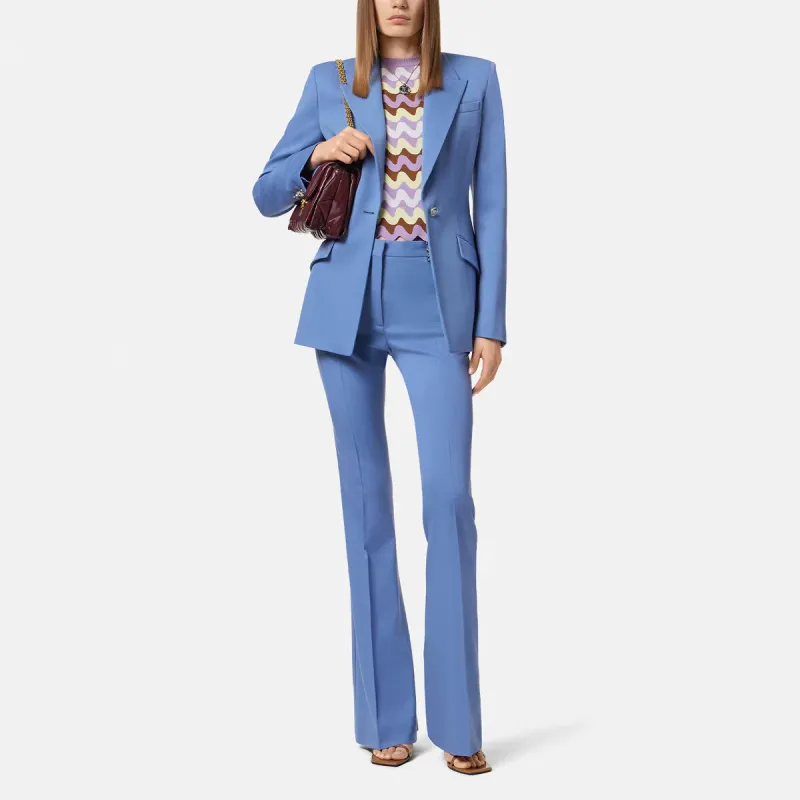 VERSACE Dv Single breasted Blazer-1