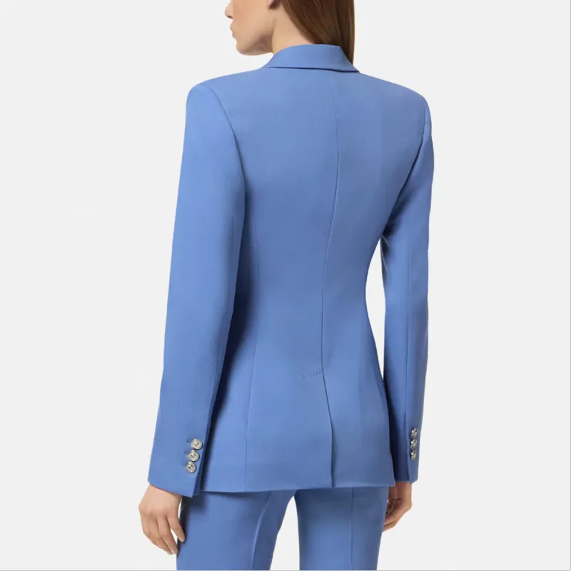 VERSACE Dv Single breasted Blazer-2