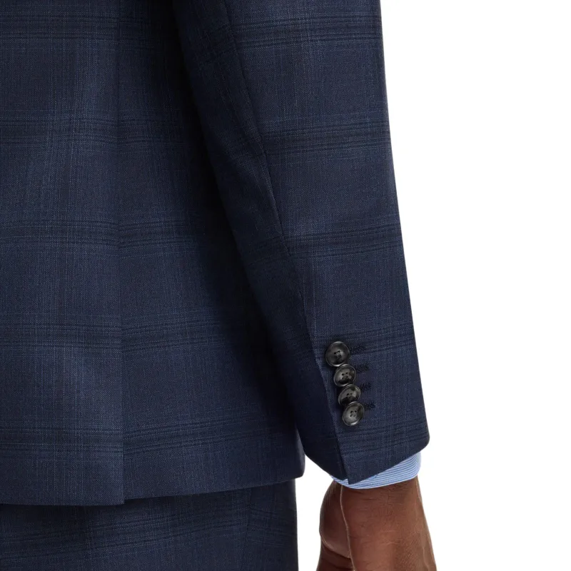 HUGO BOSS Check pattern Single breasted Suit-7