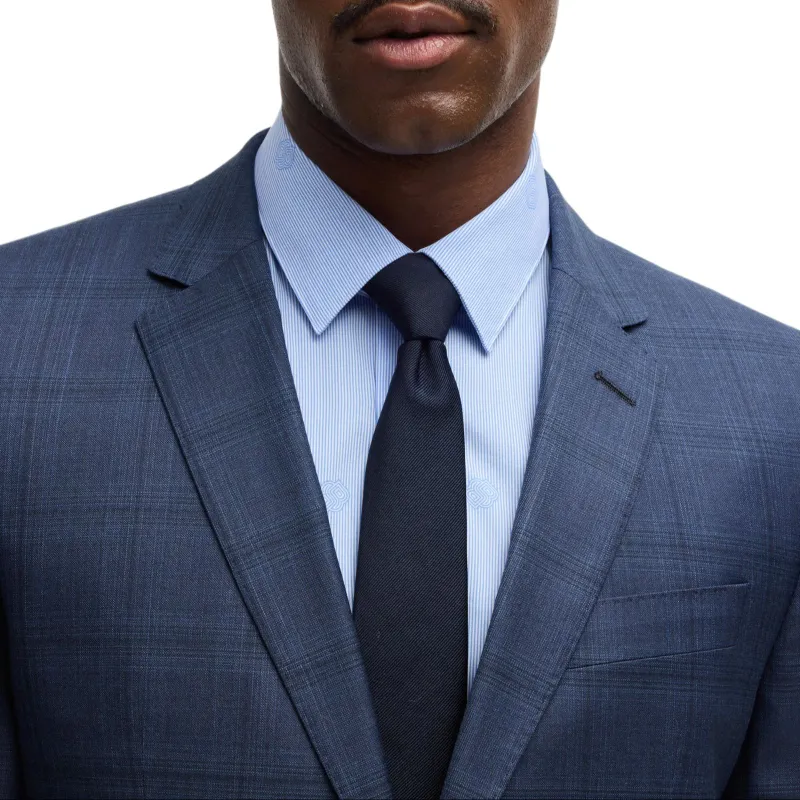 HUGO BOSS Check pattern Single breasted Suit-6