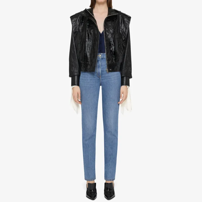 Givenchy Leather Biker Jacket-1