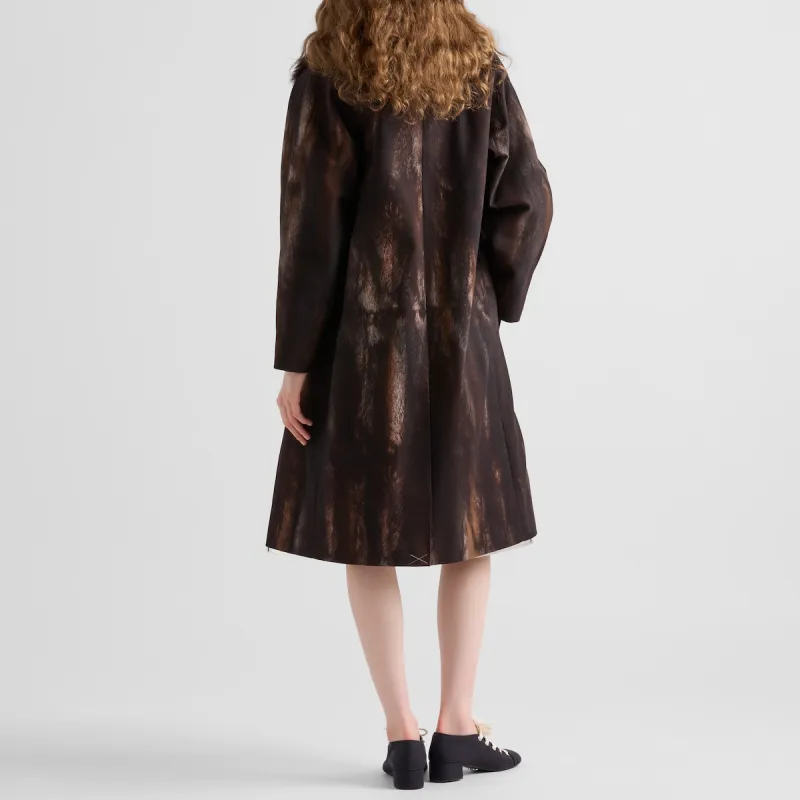 PRADA Coats Women's Cocoa Brown-2