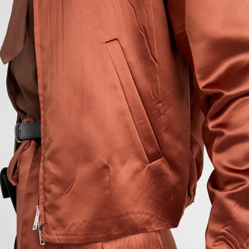 PRADA Jackets & Coats Women's Rusty Red-4
