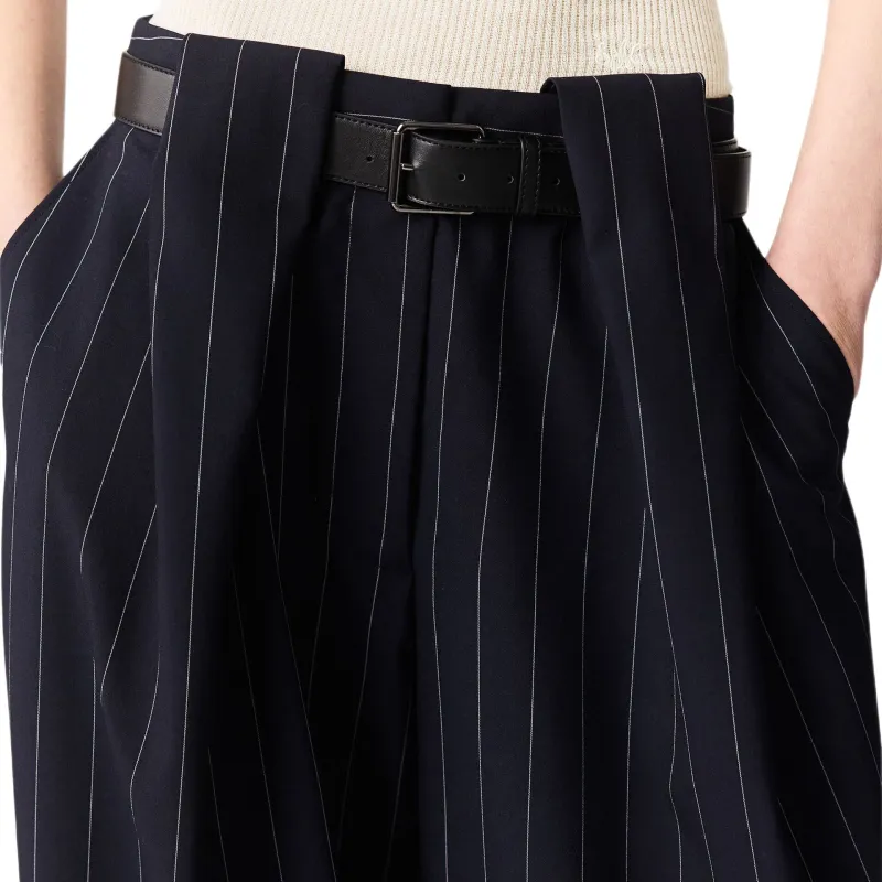 Stella McCartney Pinstripe pattern Panelled Trousers-5
