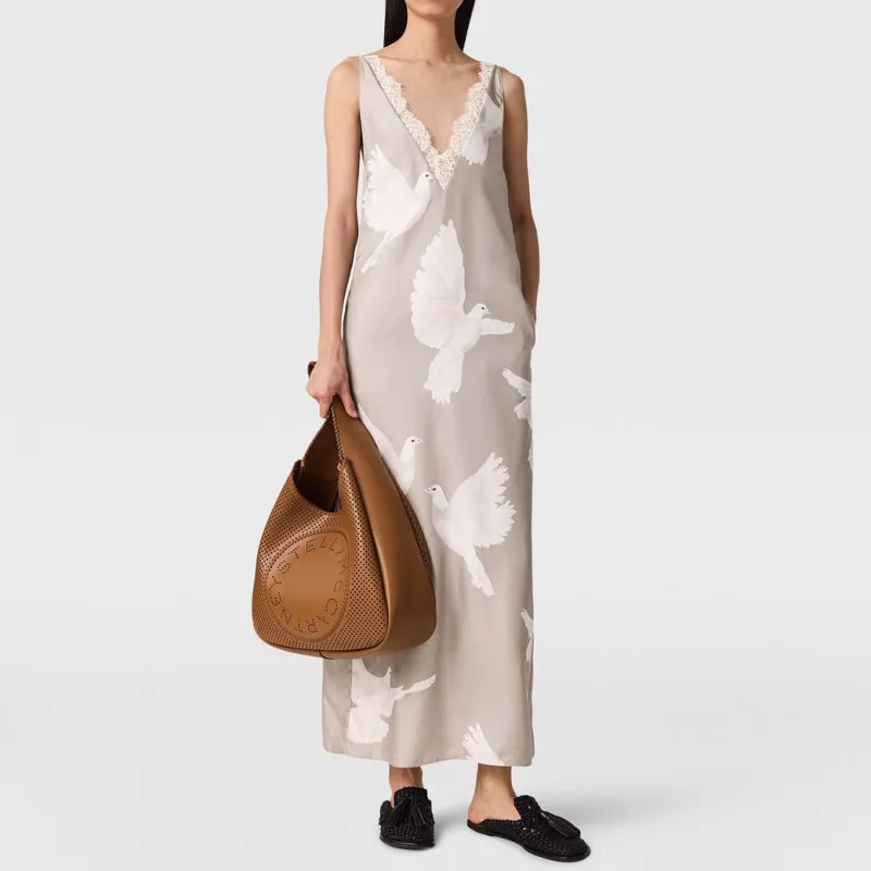 Stella McCartney Dove print Sleeveless Maxi Dress-1
