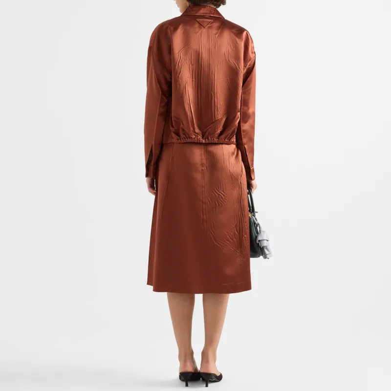 PRADA Jackets & Coats Women's Rusty Red-2