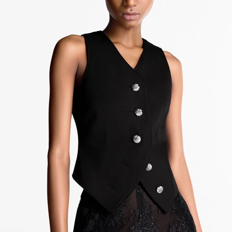LOUIS VUITTON Vest Women's Black-1