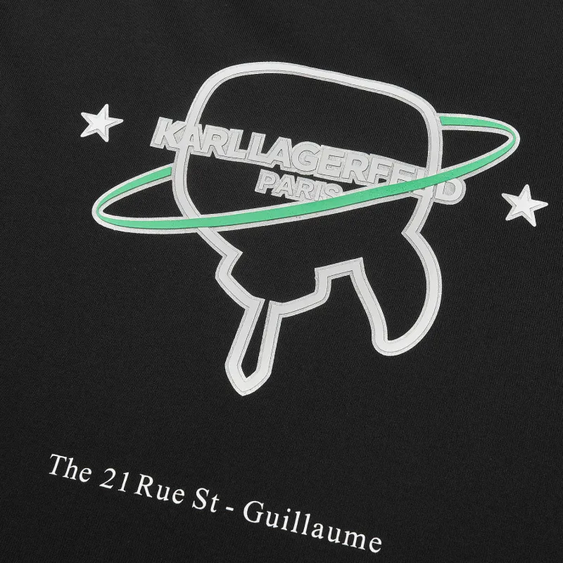 KARL LAGERFELD SS23 T Shirt Men's Black-4
