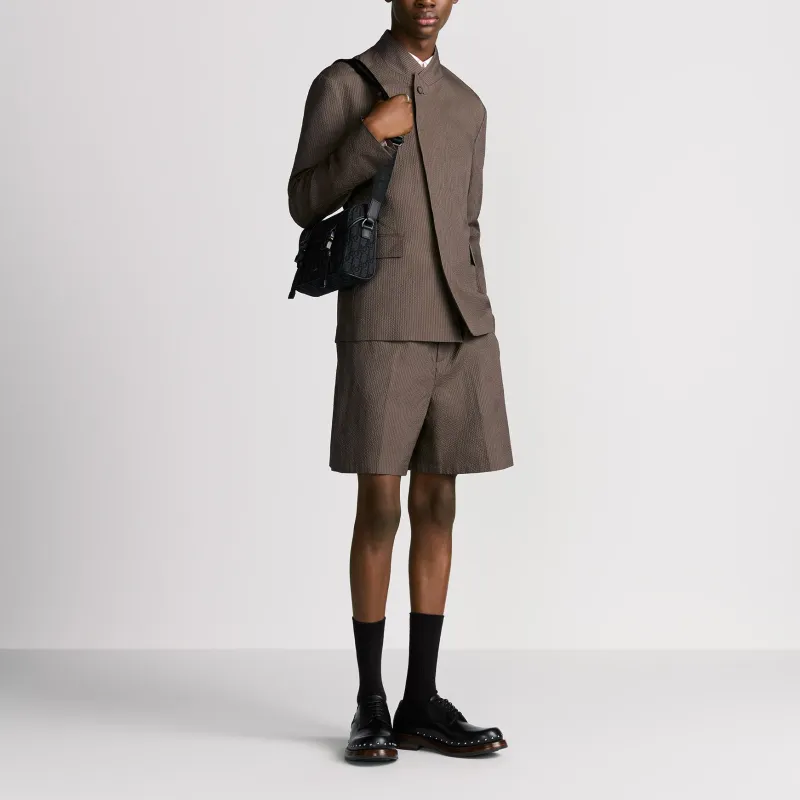 DIOR SS25 Jackets Coats Men's Brown-5