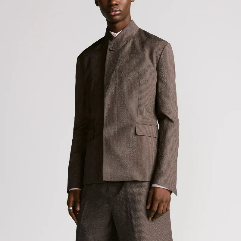 DIOR SS25 Jackets Coats Men's Brown-2