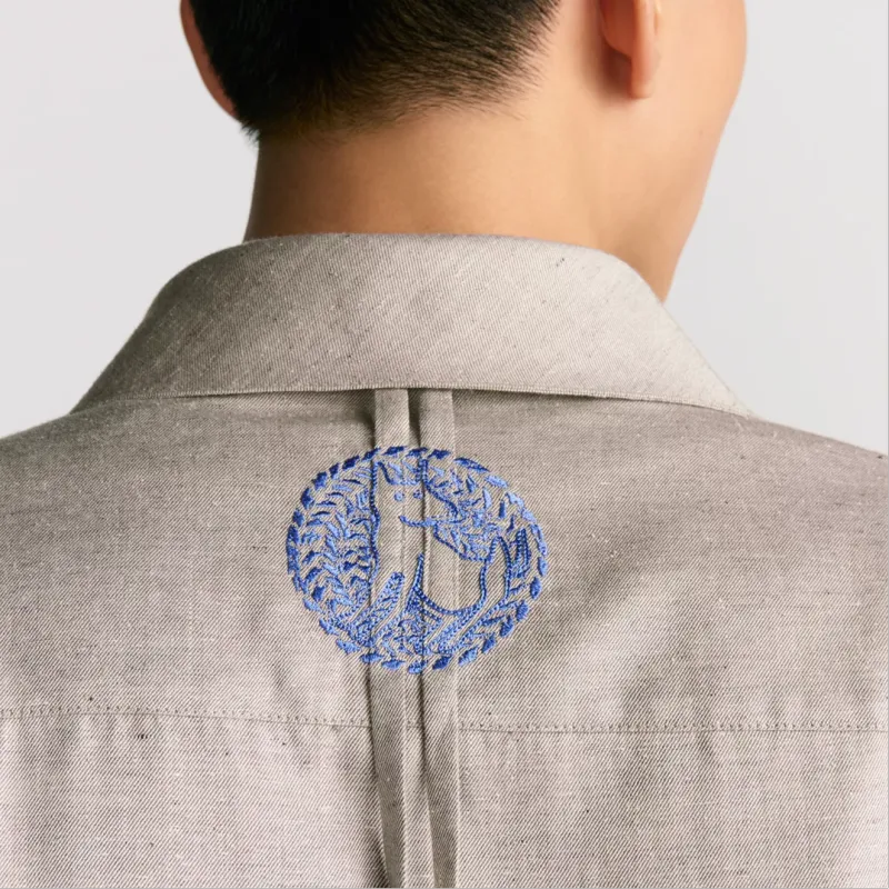 DIOR SS25 Summer Men's Clothing Collection Shirt Men's Beige-4