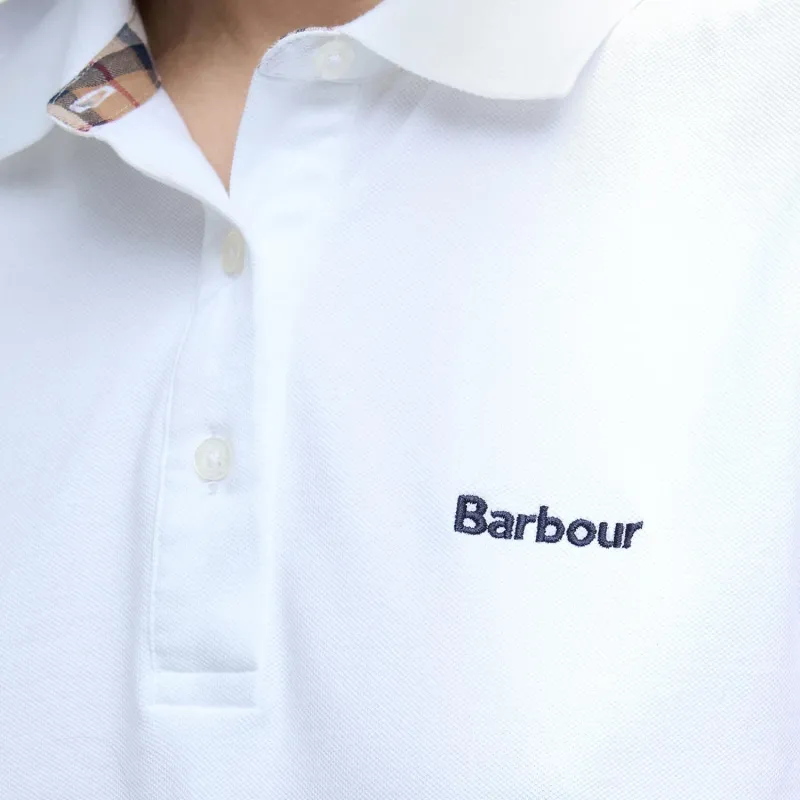 BARBOUR Polo Shirt Women's White-5